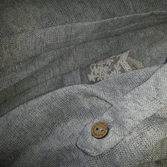 Summer Cardigan with lace trim - Picture 2 of 3